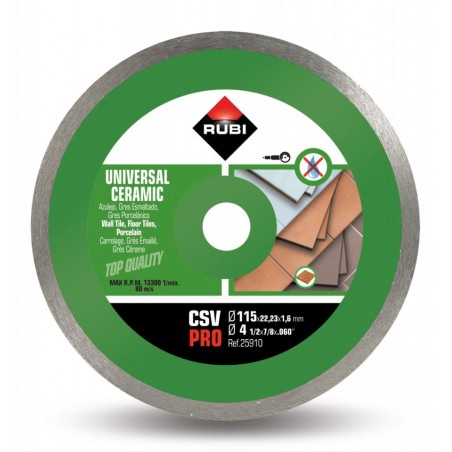 Disc diamantat pt. placi ceramice 115mm, CSV 115 Pro
