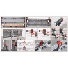 Sistem de transport pt. placi de dimensiuni mari, Easy-move MK IV - 8 ventuze duble, 320cm