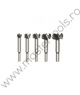 22551 VOREL Set 5 freze 15-35 mm, pentru lemn