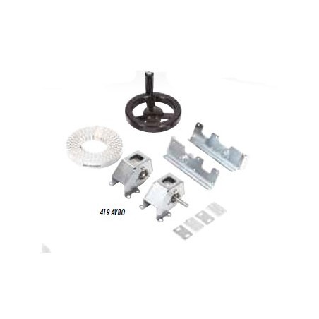 Kit cu roata manuala pt. deplasarea capului de taiere pt. Bolt 150