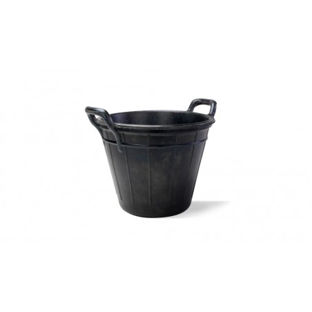 Galeata din cauciuc cu maner din plastic (18 L)