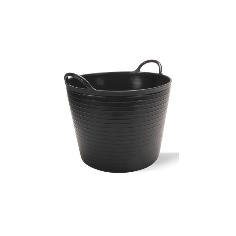 Galeata FLEXTUB din plastic neagra Nr.1 (25 L)
