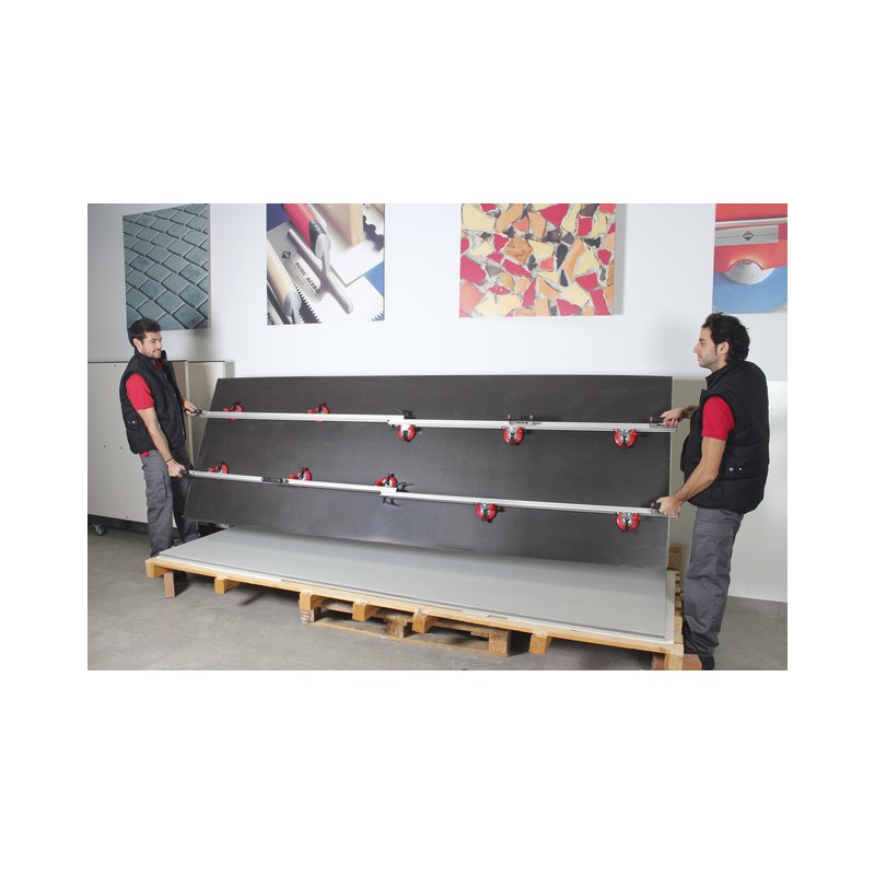 Sistem de transport cu ventuze pt. placi de dimensiuni mari, 320cm, 60kg, Slim Easy Trans