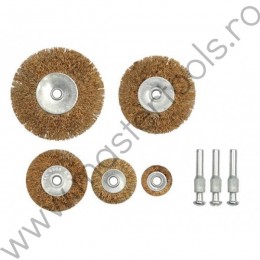 06990 VOREL Set 5 perii circulare din sarma