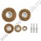 06990 VOREL Set 5 perii circulare din sarma