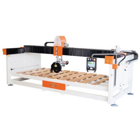 Masina de prelucrat marmura Manta Poker Jumbo Automatic (brushless) - Mondial