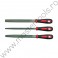 25165 VOREL Set 3 pile otel, lungime 200 mm