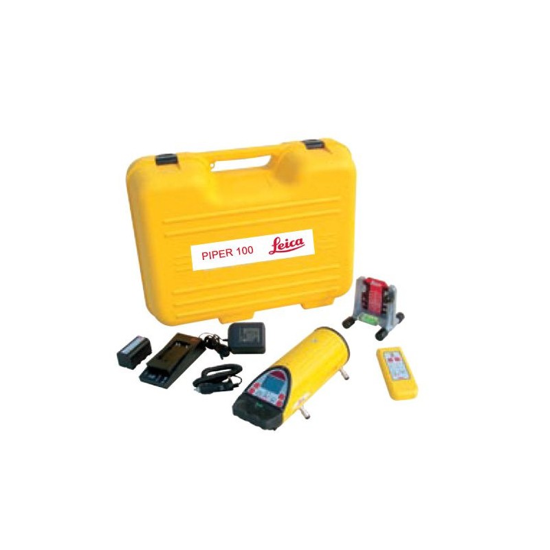 SET Laser pentru Conducte, Piper 100 cu telecomanda