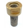 Freza tip deget pt. frezari in gresie portelanata si piatra - diametrul 16mm - prindere M14