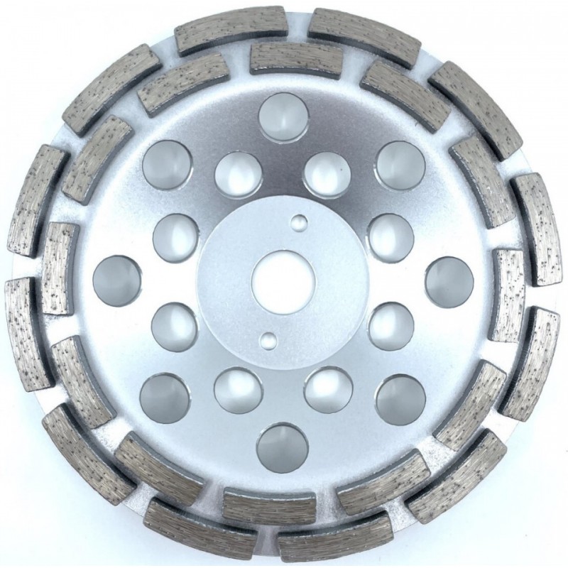 Cupa diamantata rand dublu diamant - Beton/Abrazive 180x22.2mm Profesional Standard