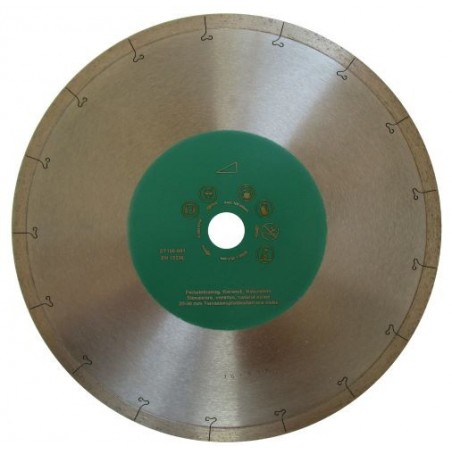 Disc DiamantatExpert pt. Ceramica dura, portelan pt. terase, gresie 250x25.4 (mm) Super Premium