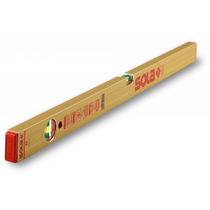 Nivelă cu bula ( Boloboc ) cu profil tubular, 180cm AZ 180 - Sola-01161601