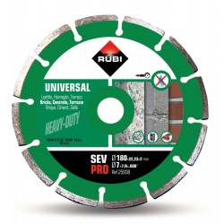 Disc diamantat pt. beton si caramida 180mm, SEV 180 Pro