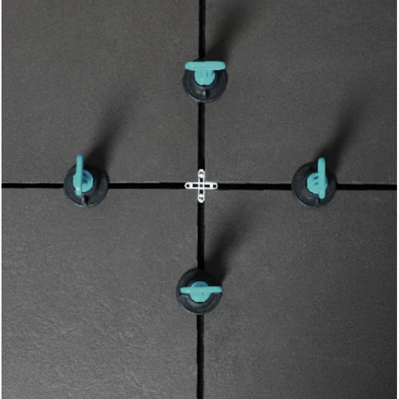 Distantieri Clips Autonivelare 1,5mm REUTILIZABILI