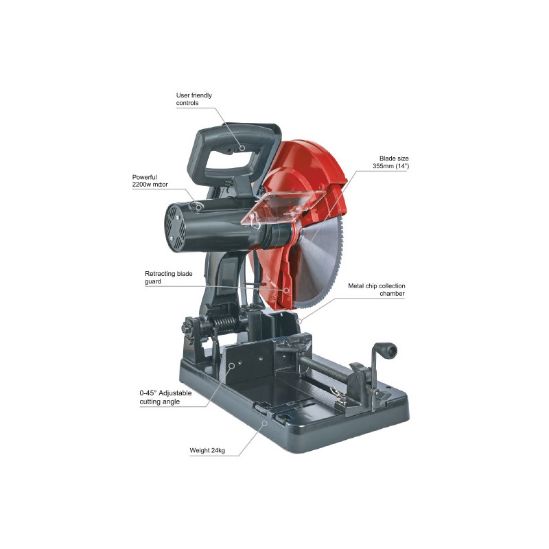 Fierastrau circular 130mm, 2300W Rotabroach-Element-14