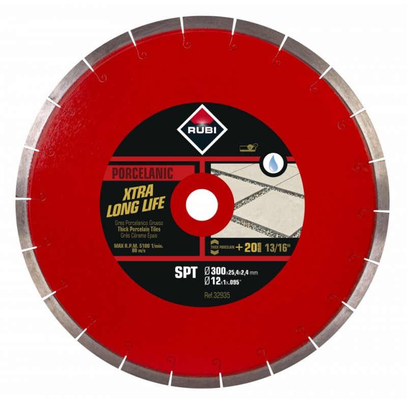 Disc diamantat pt. gresie portelanata 300mm, SPT 300 Premium