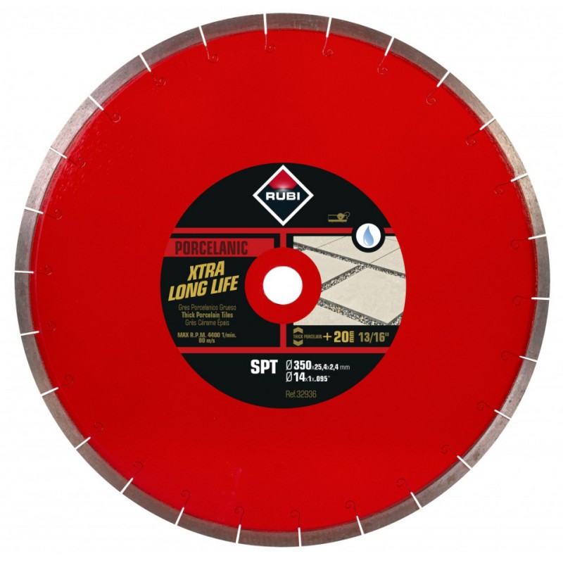 Disc diamantat pt. gresie portelanata 350mm, SPT 350 Premium