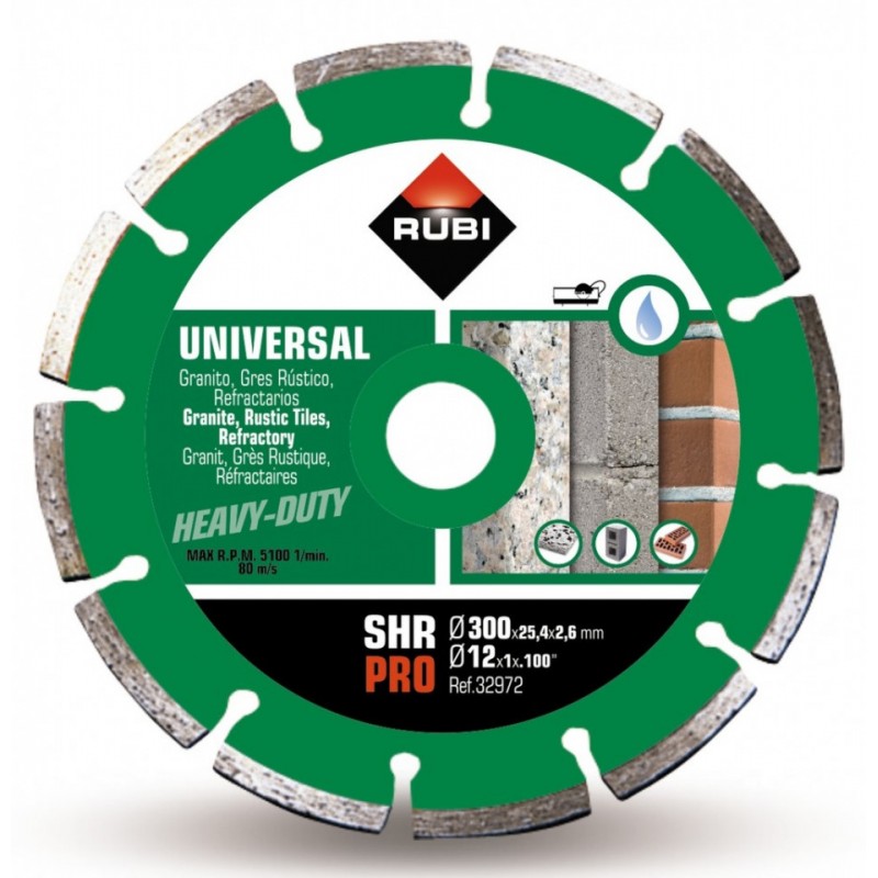 Disc diamantat pt. materiale de constructii 300mm, SHR 300 Pro