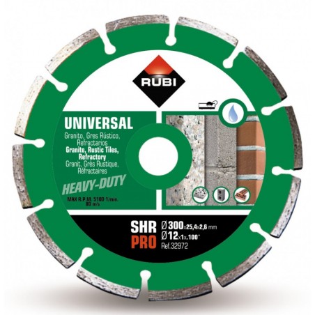 Disc diamantat pt. materiale de constructii 300mm, SHR 300 Pro