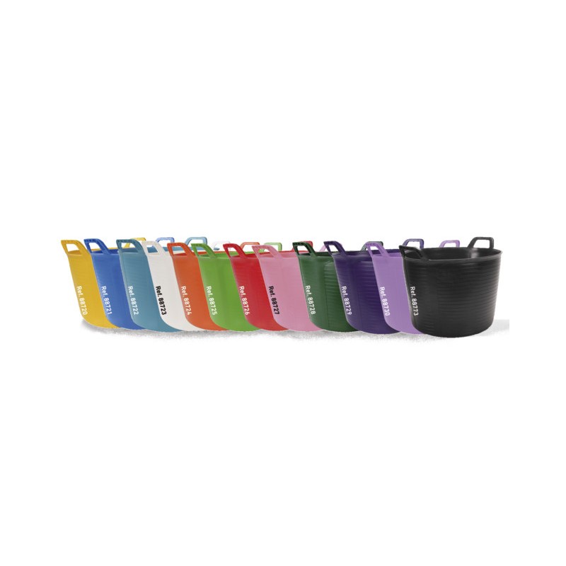 Galeata FLEXTUB din plastic verde Nr.3 (40 L)