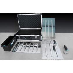 Set profesional gletiere, 15 piese