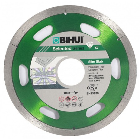 Disc Diamantat subtire pt. Portelan, Placi ceramice 115x22.2 (mm) Super Premium