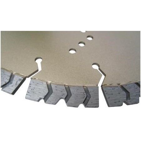 Disc DiamantatExpert pt. Beton armat extrem de dur & piatra - SHARK 400mm Super Premium
