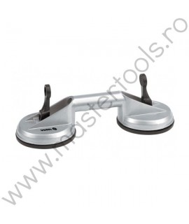 05312 VOREL Suport cu 2 ventuze, diametru 115 mm, ridicare 70 kg.