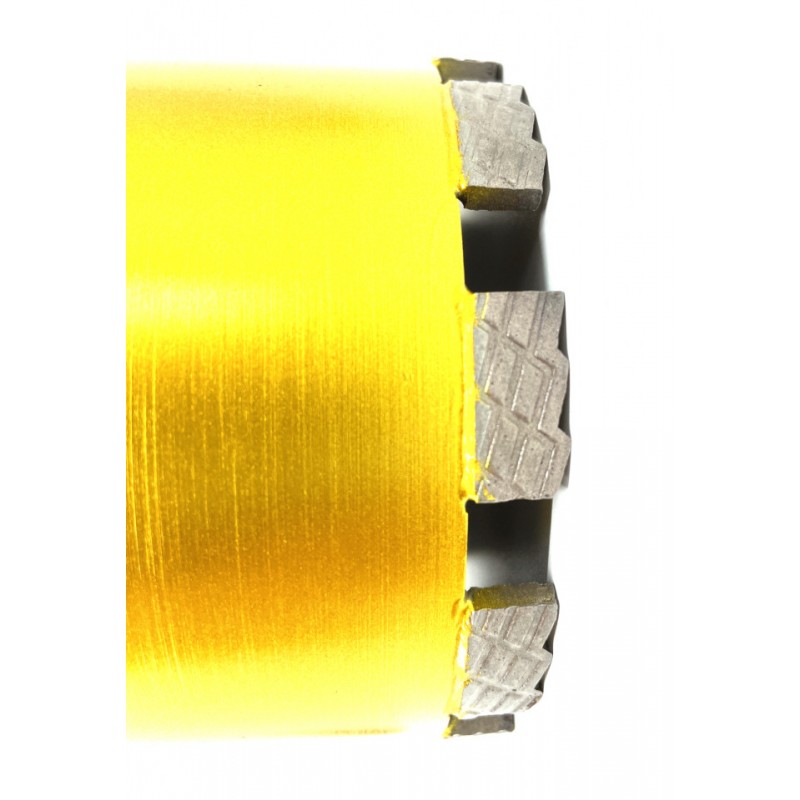 Carota diamantata segment turbo pt. beton armat diam. 62 x 450 (mm) - Premium