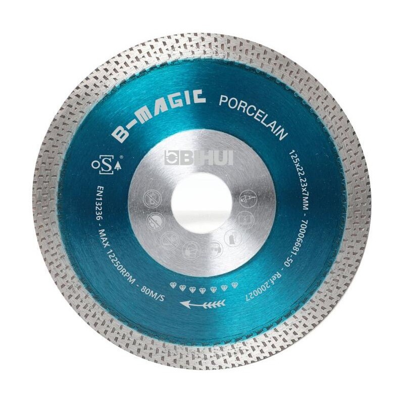 Disc Diamantat pt. Portelan dur, Placi ceramice 125x22.2 (mm) Super Premium