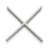 Distantiere ( Cruciulite ) pt. placi - gresie si faianta - Rost 1 mm - 1000 buc