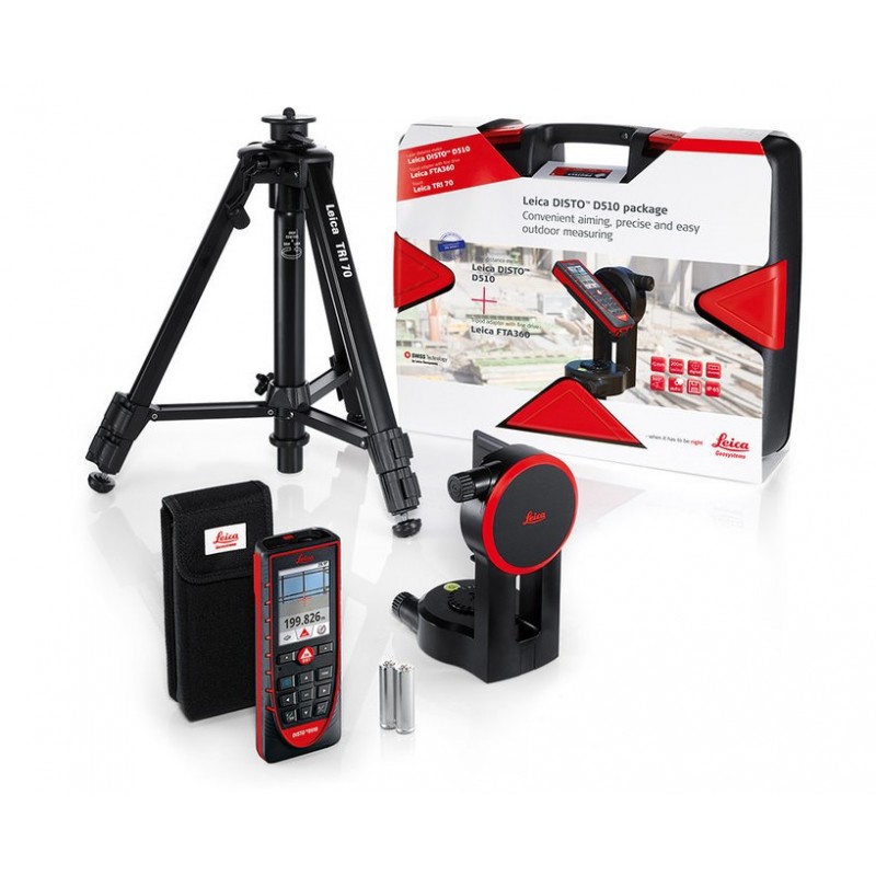 SET Telemetru Laser 200m Avansat, Disto D510