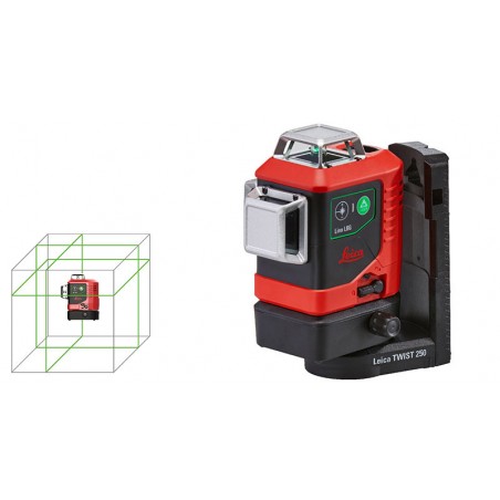 SET Basic Nivela Laser Verde multilinie 360°, Lino L6G