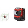 SET Basic Nivela Laser Verde multilinie 360°, Lino L6G