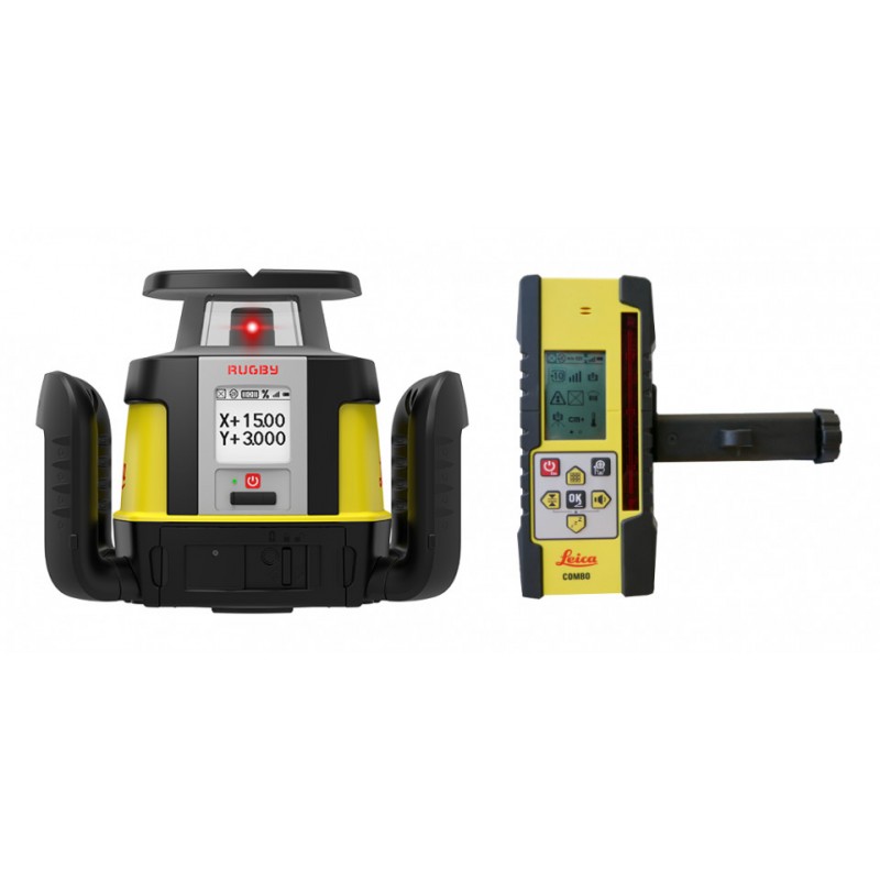 SET Nivela Laser Rotativa Rugby CLH, Combo + CLX 400
