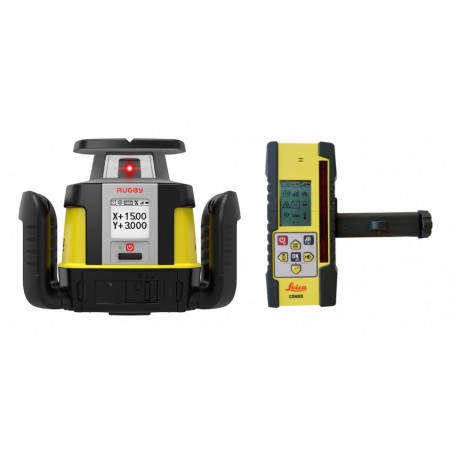 SET Nivela Laser Rotativa Rugby CLH, Combo + CLX 200