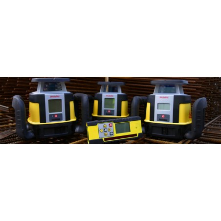 Set Nivela Laser Rotativa Avansata Rugby CLA-ctive + CLX 500