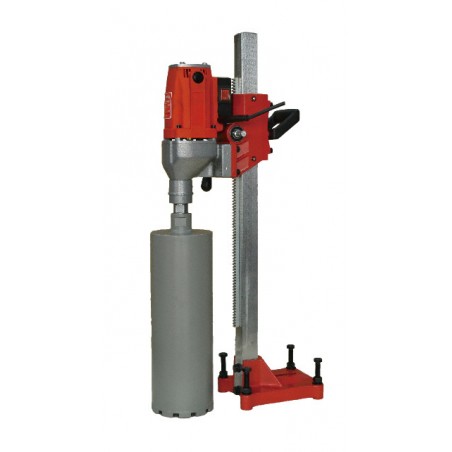 Masina de carotat profesionala pt. beton armat si materiale dure Ø152mm, 2.88kW, stand inclus