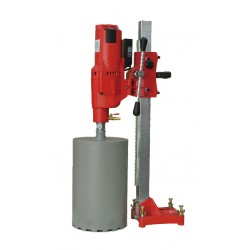 Masina de carotat profesionala pt. beton armat si materiale dure Ø255mm, 4.25kW, stand inclus