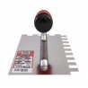 Gletiera dintata cu maner Rubiflex 28cm, 15x15mm
