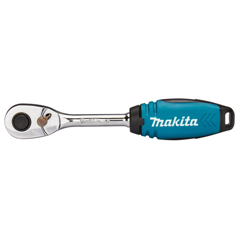 E-11558 MAKITA Cheie cu clichet 84 dinti, prindere patrat 1/4"