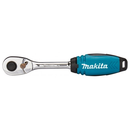 E-11558 MAKITA Cheie cu clichet 84 dinti, prindere patrat 1/4"