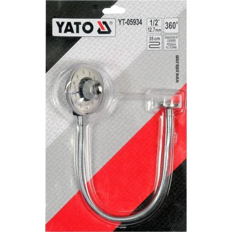 YT-05934 YATO Goniometru cu fixare prin magnet, 1/2"