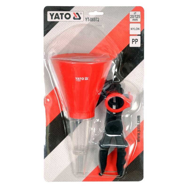 YT-06972 YATO Palnie cu suport pentru ulei motor 20/125mm