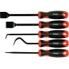 YT-08422 YATO Set 5 carlige si raclete pentru extras garnituri