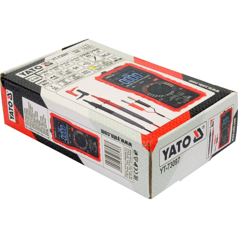 YT-73097 YATO Multimetru cu functia True RMS