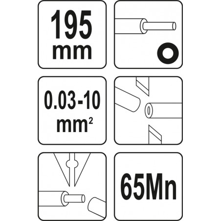 YT-22753 YATO Decablator automat 0.03-10mm2