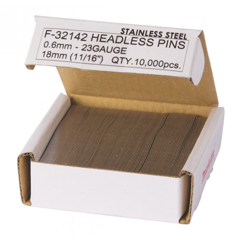 F-32142 MAKITA Set 10000 cuie fara cap,0.6x18 mm,pentru BPT350,AF201Z