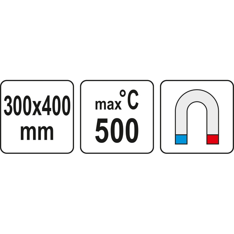 YT-82469 YATO Covoras silicon pentru statie de lipit 400x300mm