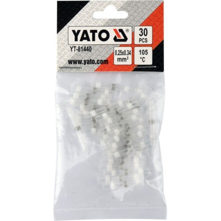 YT-81440 YATO Set 30 mansoane termocontractabile 0.25-0.34mm2